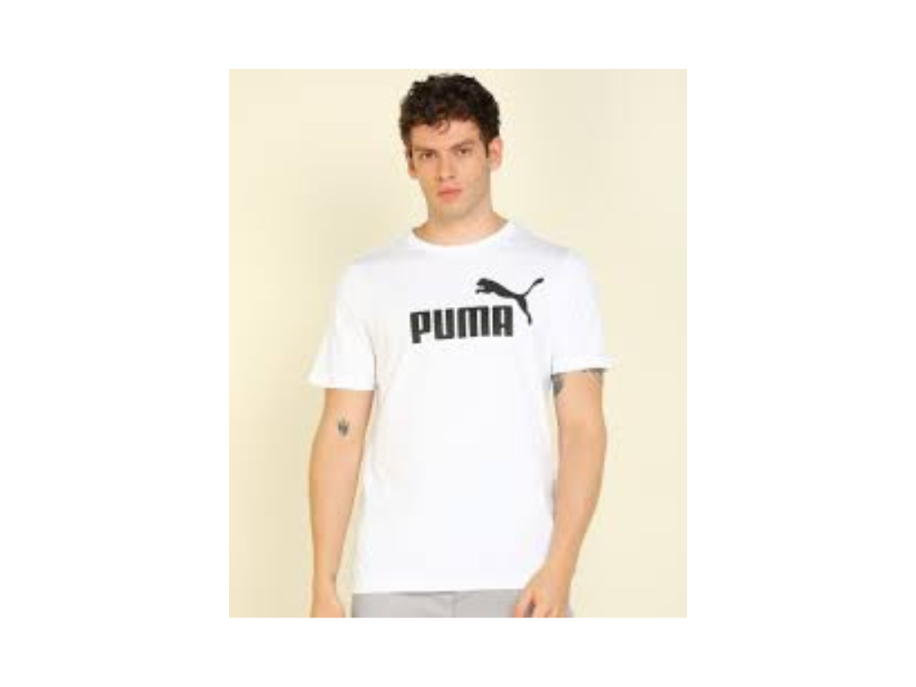 PUMA Men's Classic White T-Shirt