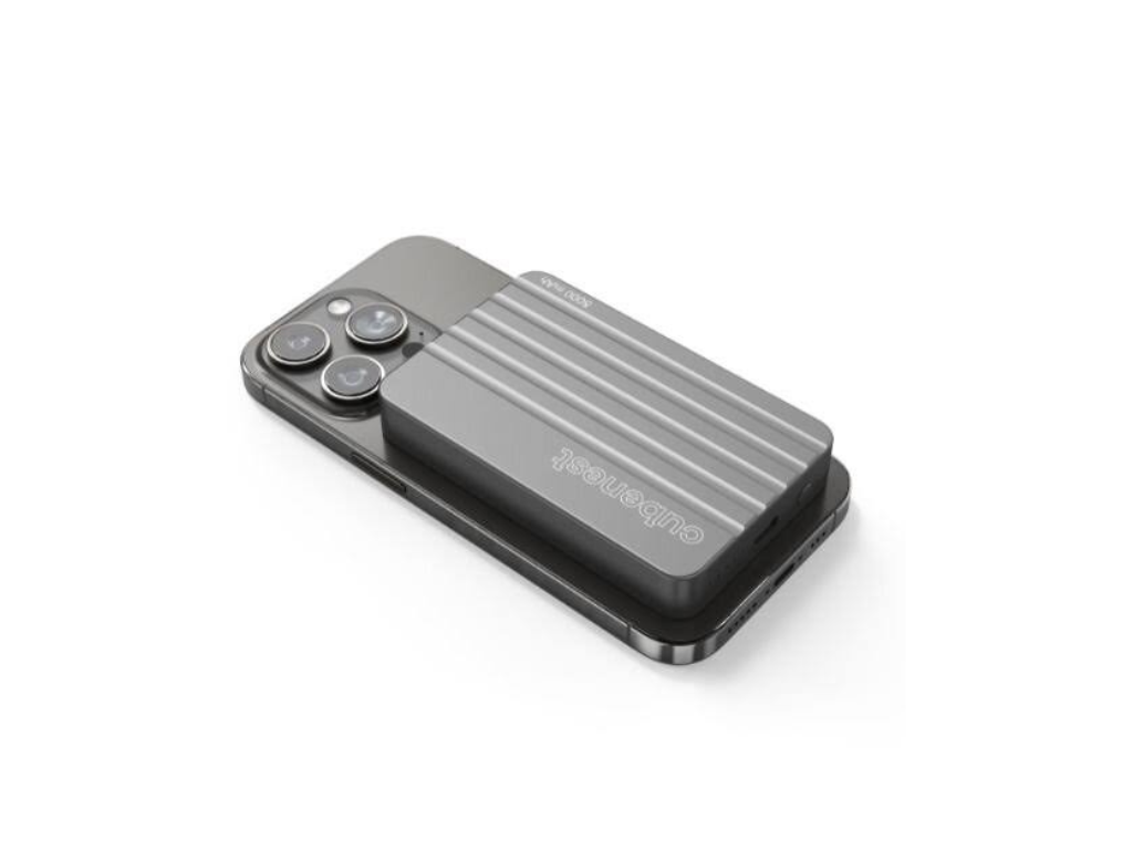 Cubenest Magnetic Wireless PowerBank S1B1 - 5000mAh (Grey)