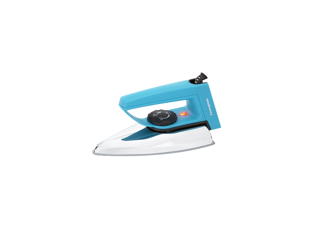 Crompton RD 750W Dry Iron with Non-Stick Coating, 360° Swivel Cord, 2-Year Warranty